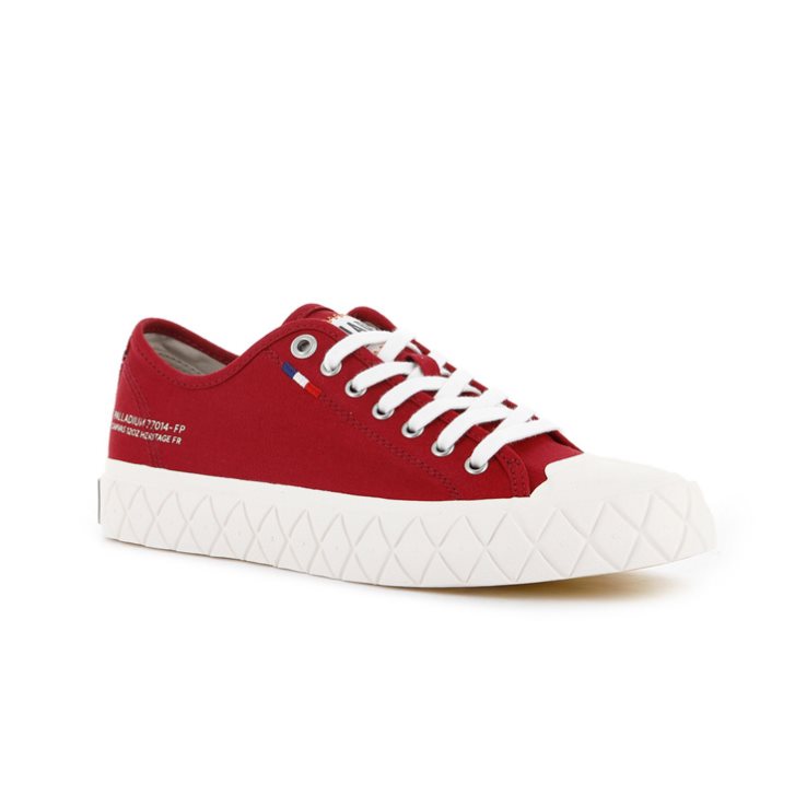 Dámské Tenisky Palladium Palla Ace Platene Low Tops Červené | CZ BHL-25Q